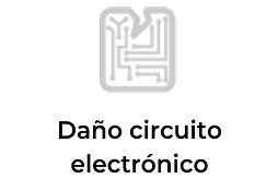 Daño circuito electrónico